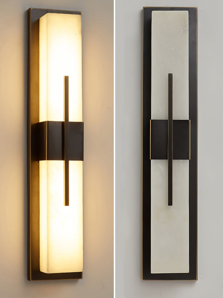 Axis Twin Alabaster Sconce