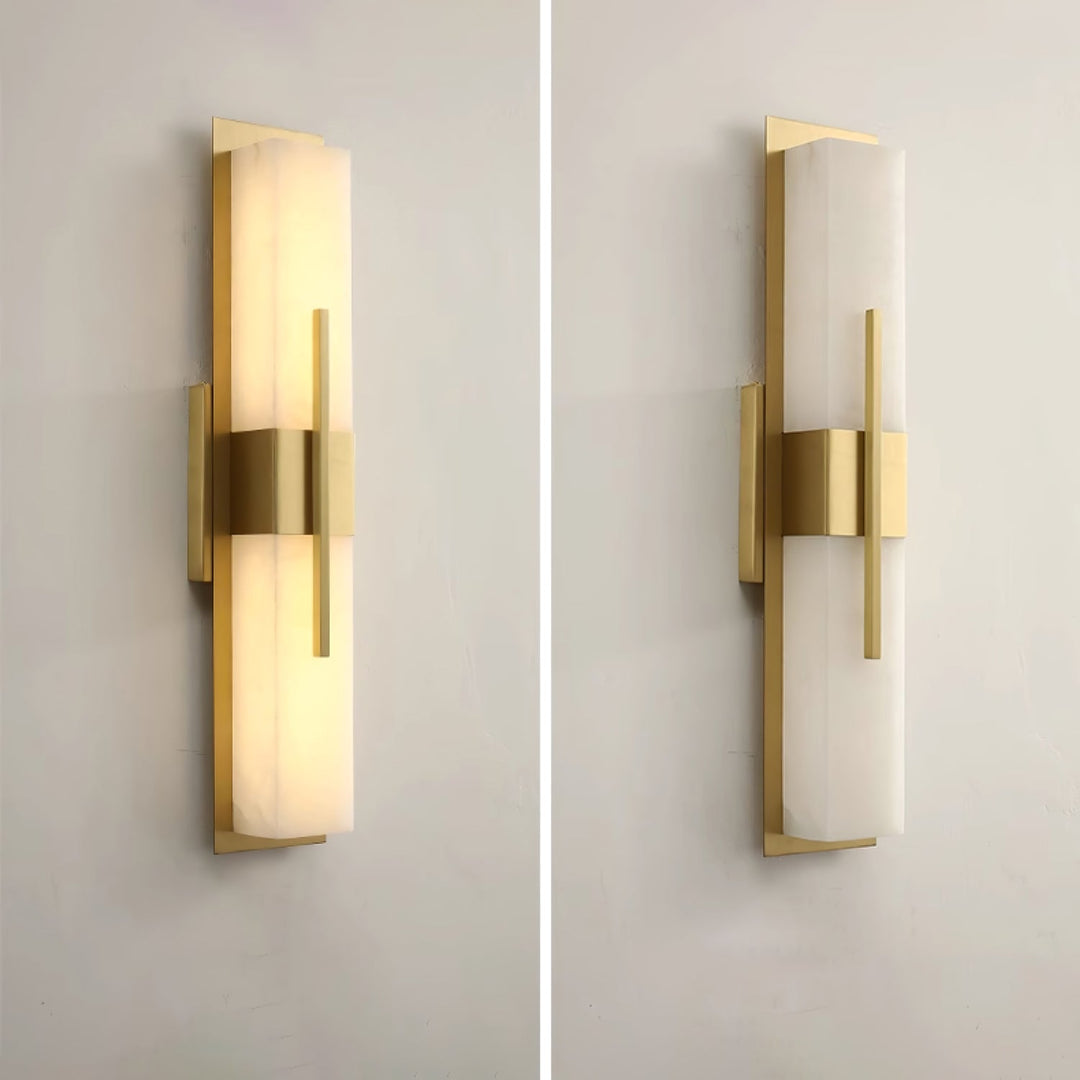 Axis Twin Alabaster Sconce