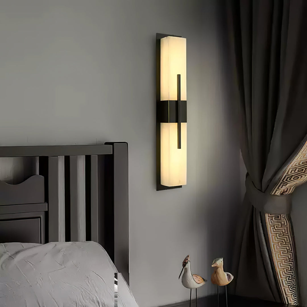 Axis Twin Alabaster Sconce