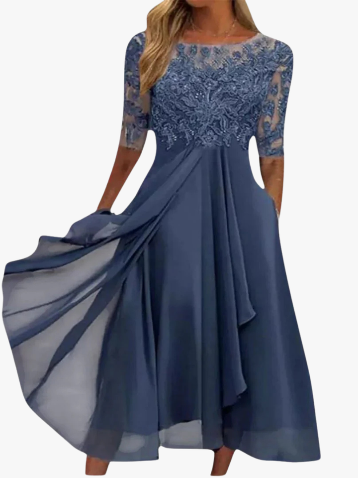ELEGANTE KANTEN JURK VOOR VROUWEN
