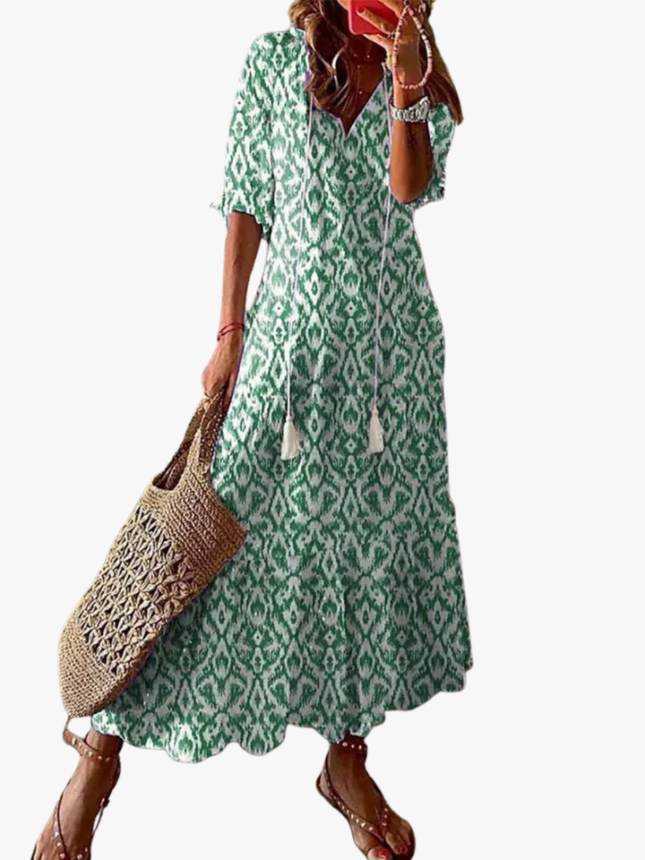 BOHO MIDI-JURK VOOR VROUWEN