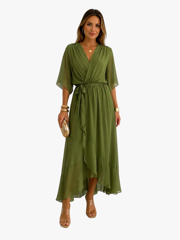 VOUWJURK VAN CHIFFON VOOR VROUWEN