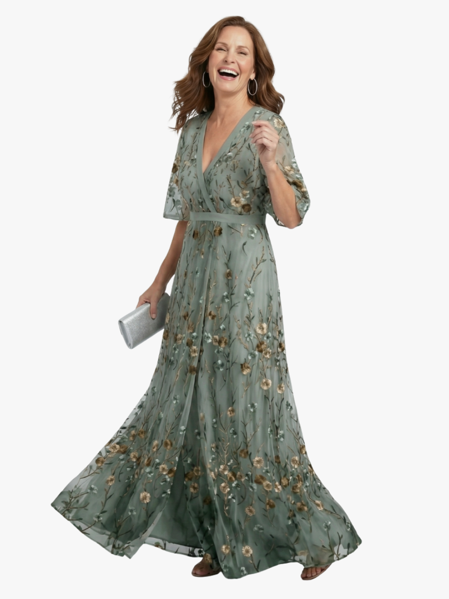 CHIQUE CHIFFON MIDIJURK VOOR VROUWEN
