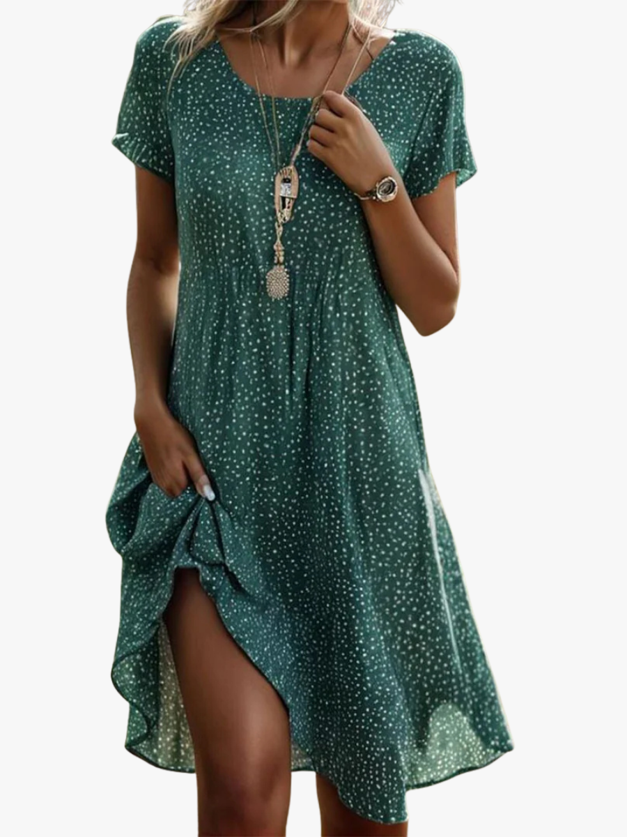 ZOMER MIDI JURK VOOR VROUWEN