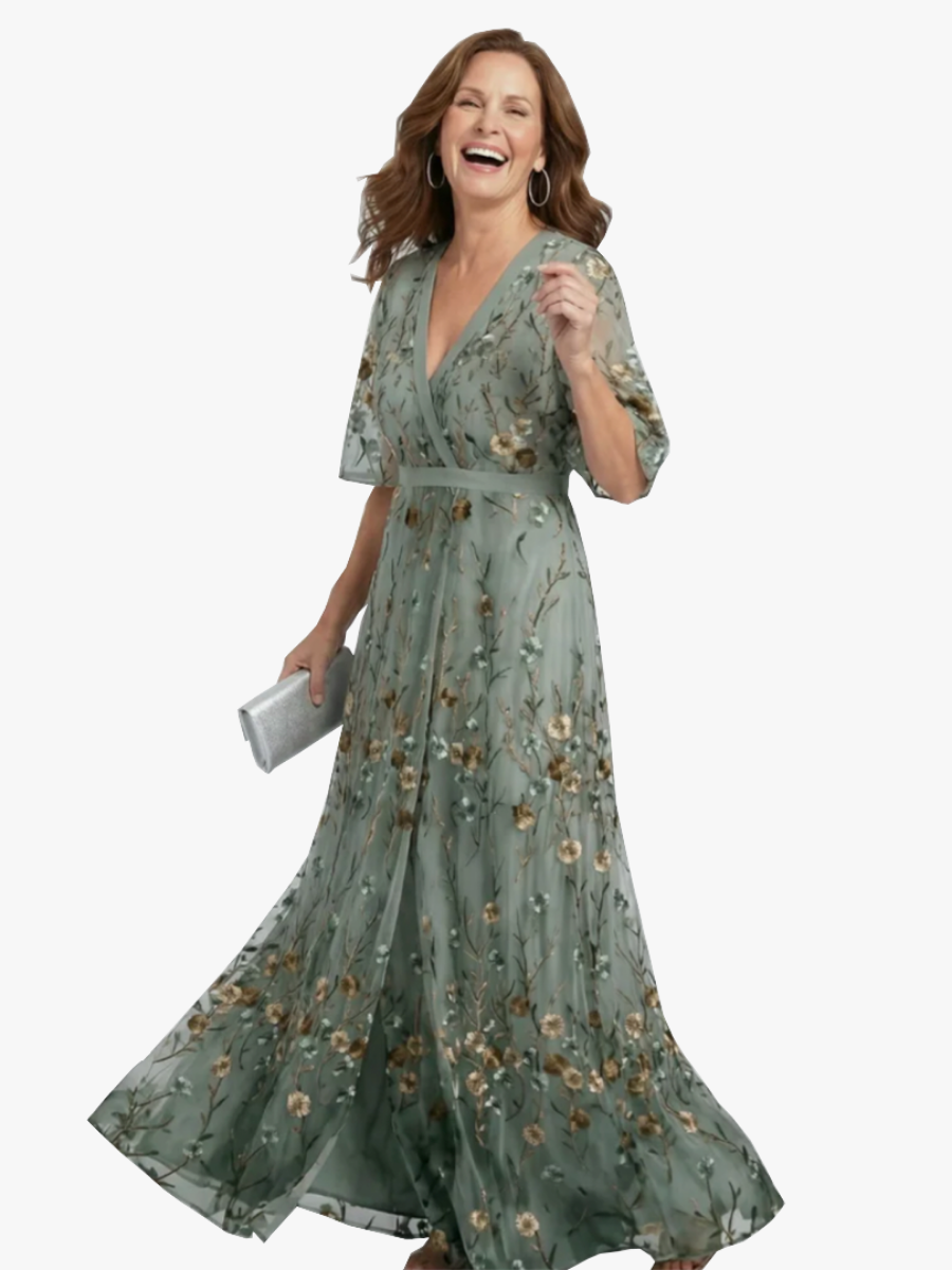 CHIQUE FLORELE JURK VOOR VROUWEN