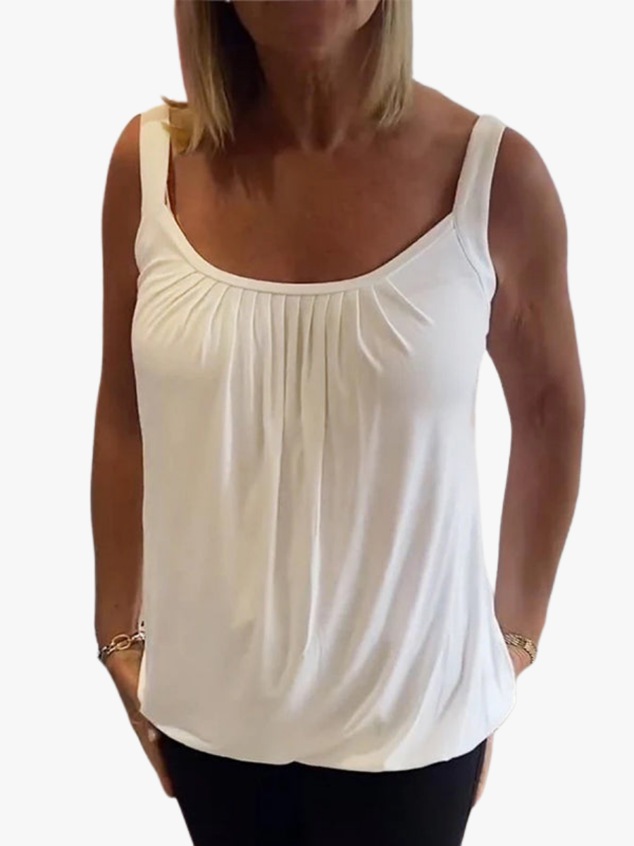 RUCHÉ TOP VOOR VROUWEN