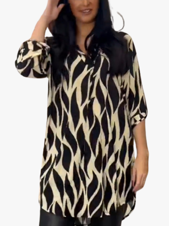 CHIQUE GEDRUKT BLOUSE VOOR VROUWEN