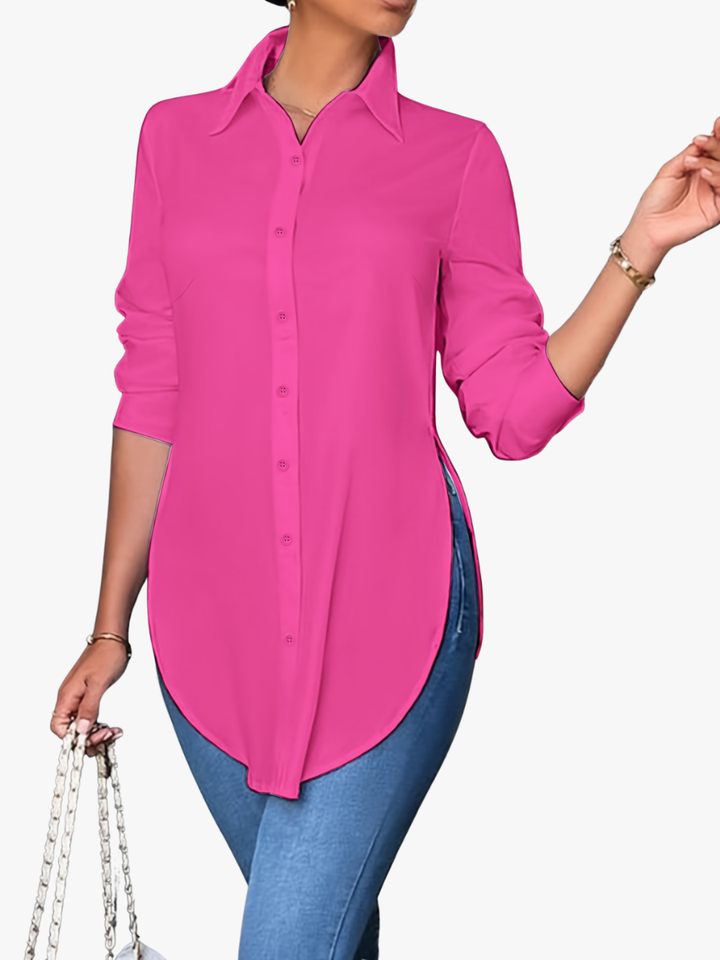 CHIQUE ELEGANT OVERHEMD MET KNOPEN VOOR VROUWEN