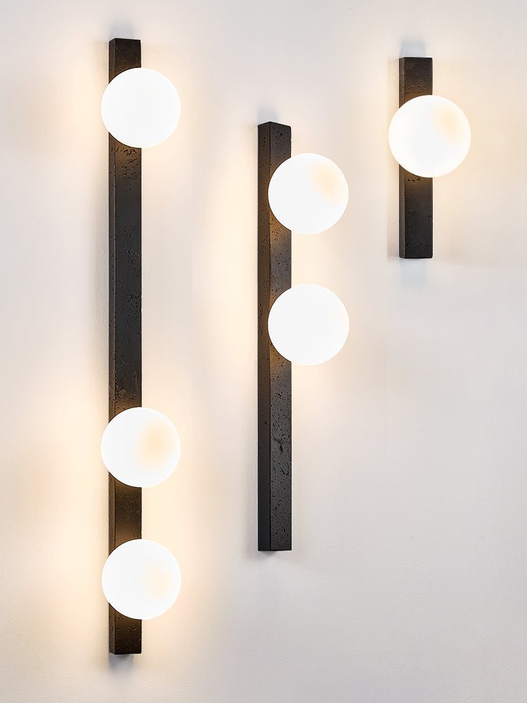 Balanced Globe Sconce