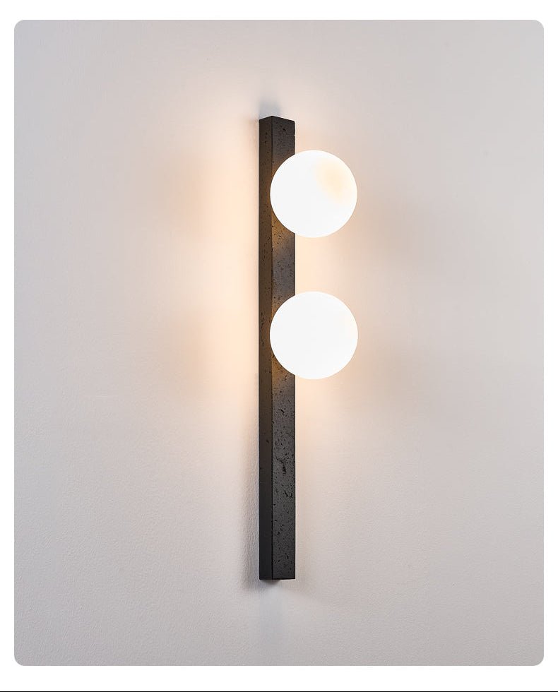 Balanced Globe Sconce