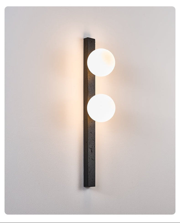Balanced Globe Sconce