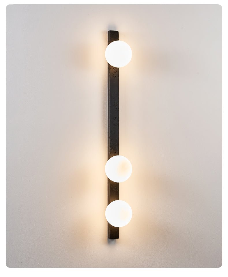 Balanced Globe Sconce