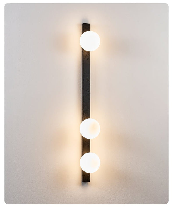 Balanced Globe Sconce