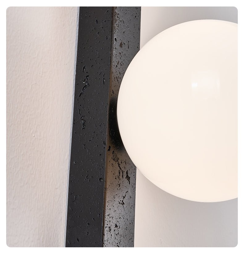 Balanced Globe Sconce