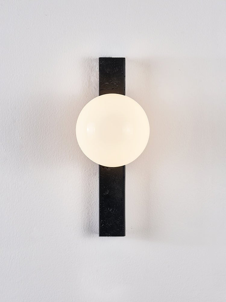 Balanced Globe Sconce