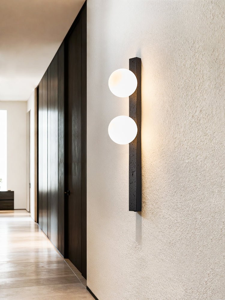 Balanced Globe Sconce