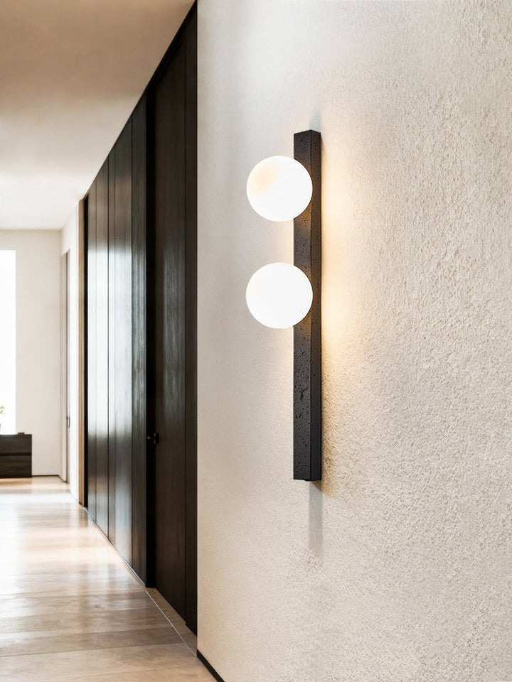 Balanced Globe Sconce