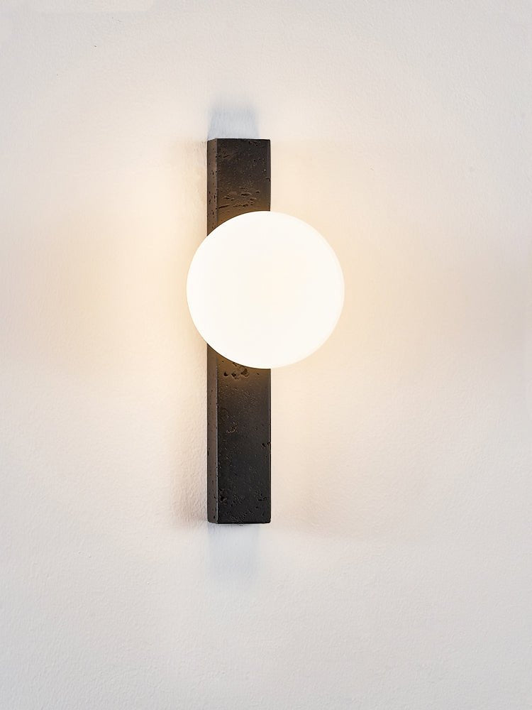 Balanced Globe Sconce