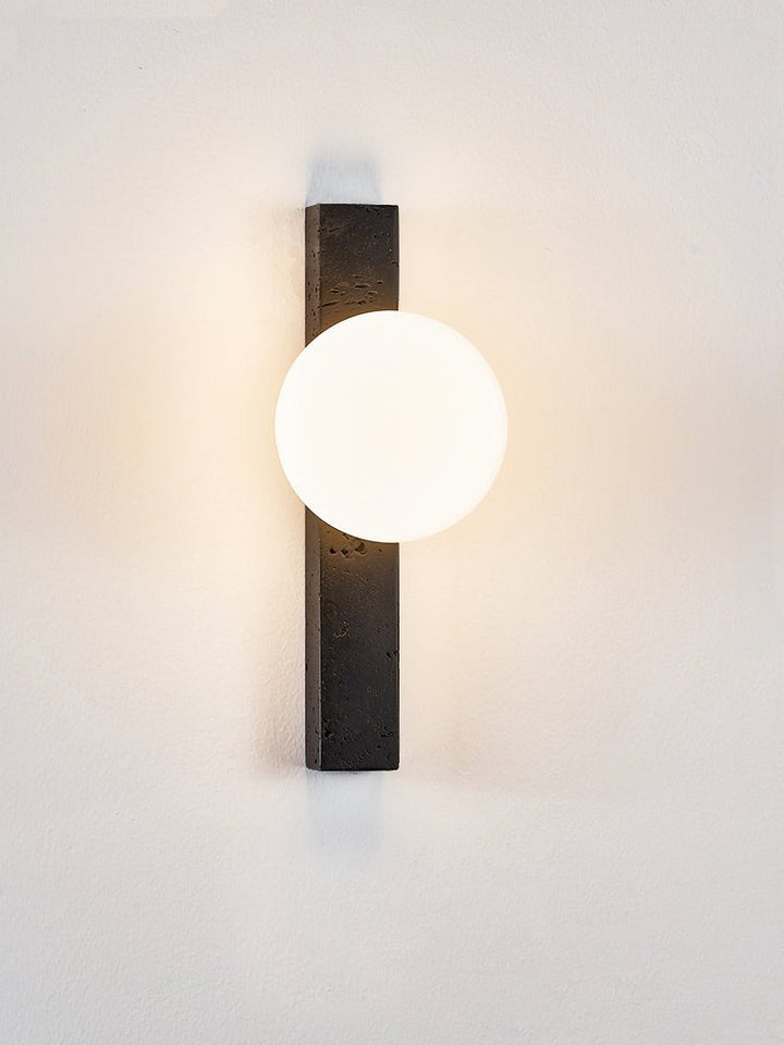 Balanced Globe Sconce