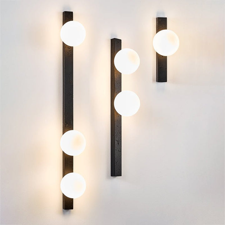 Balanced Globe Sconce