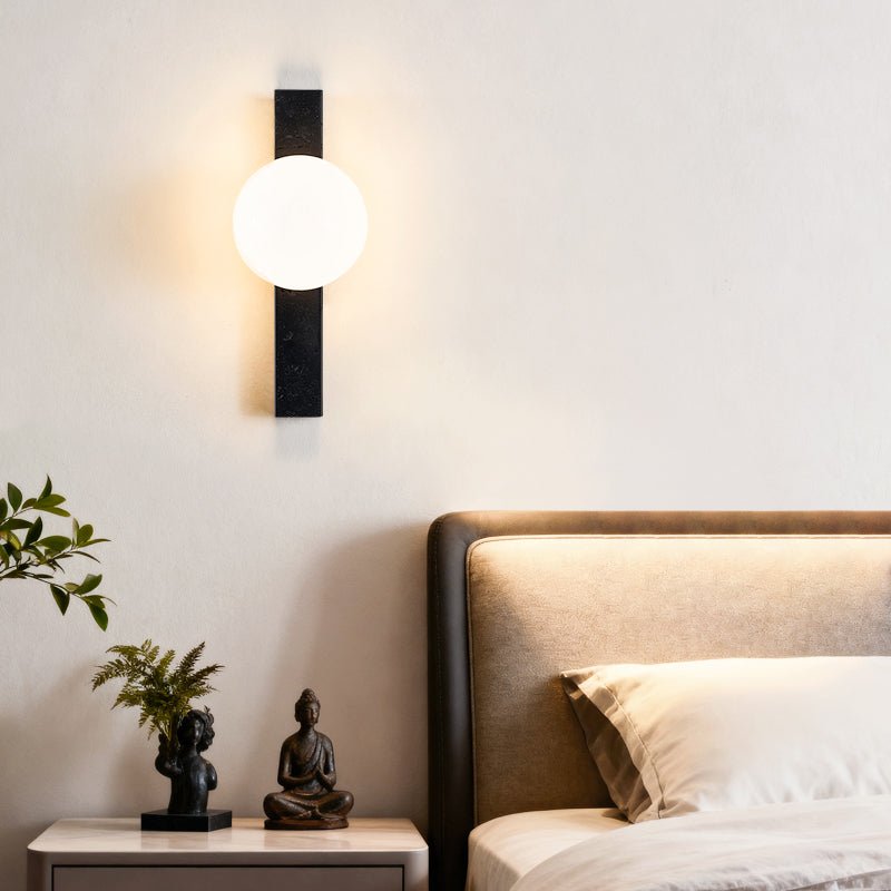 Balanced Globe Sconce