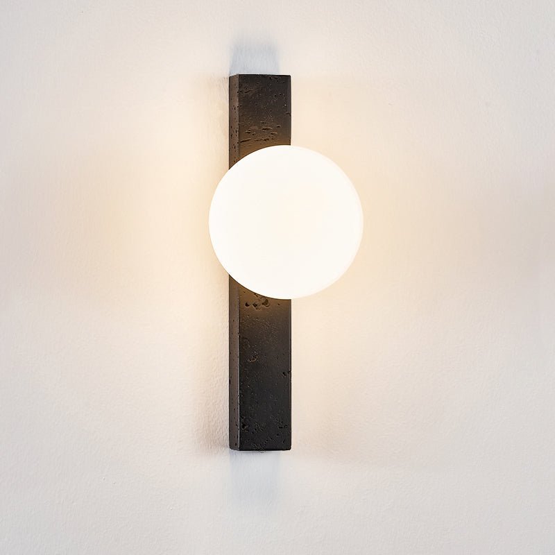 Balanced Globe Sconce