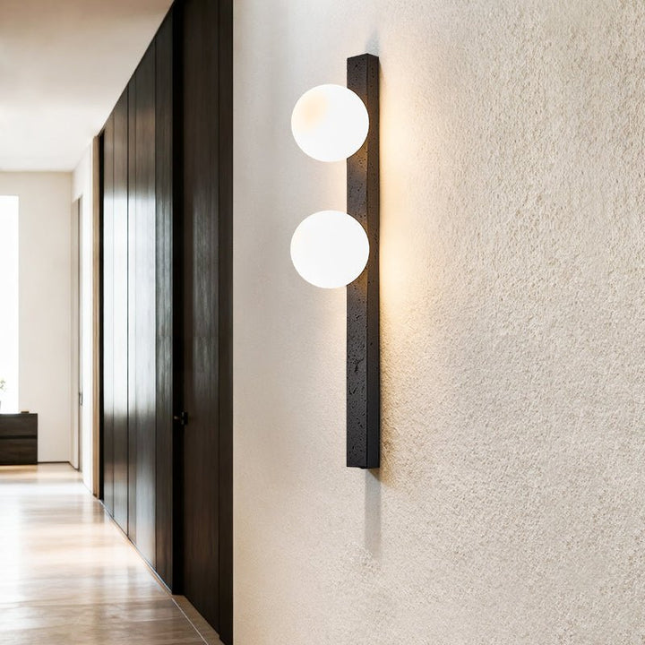 Balanced Globe Sconce