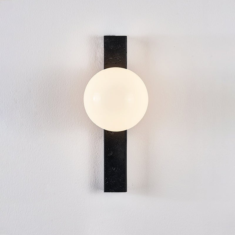 Balanced Globe Sconce
