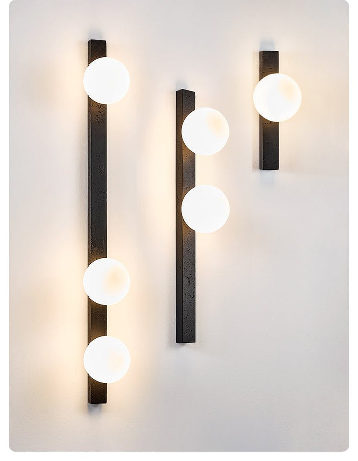 Balanced Globe Sconce