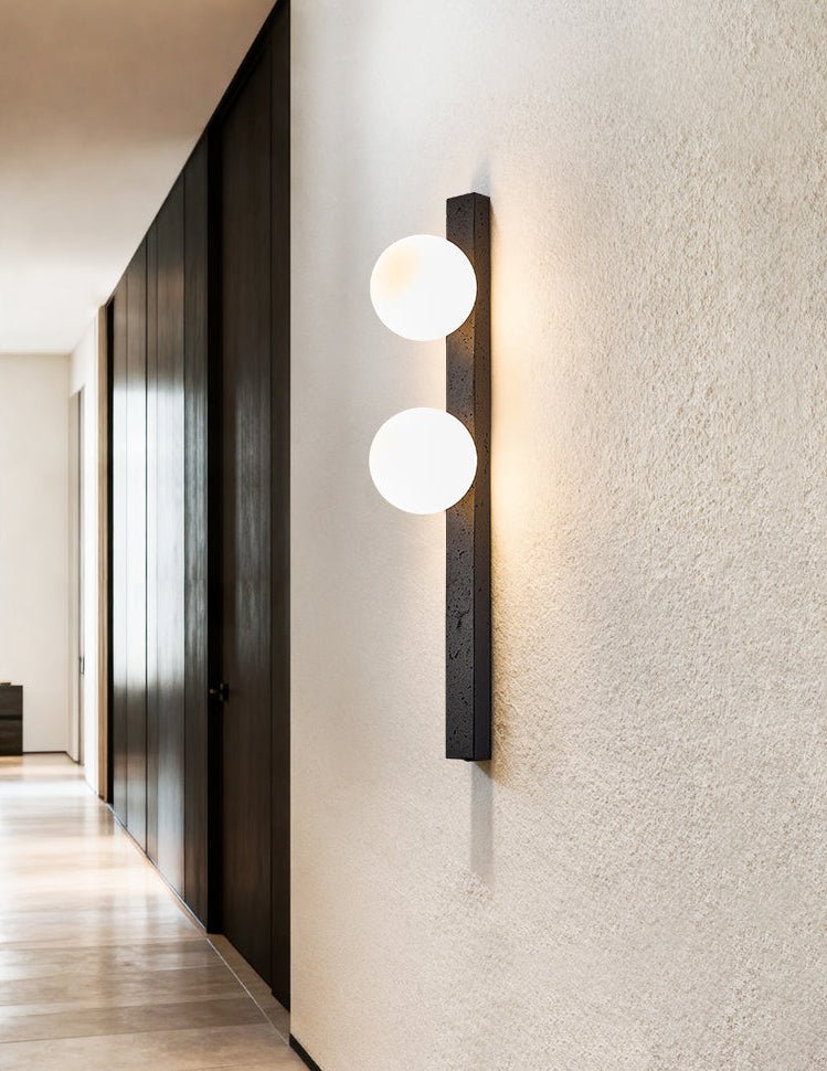 Balanced Globe Sconce