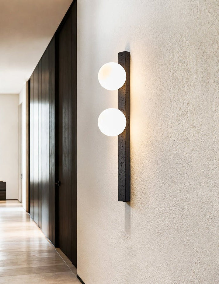 Balanced Globe Sconce