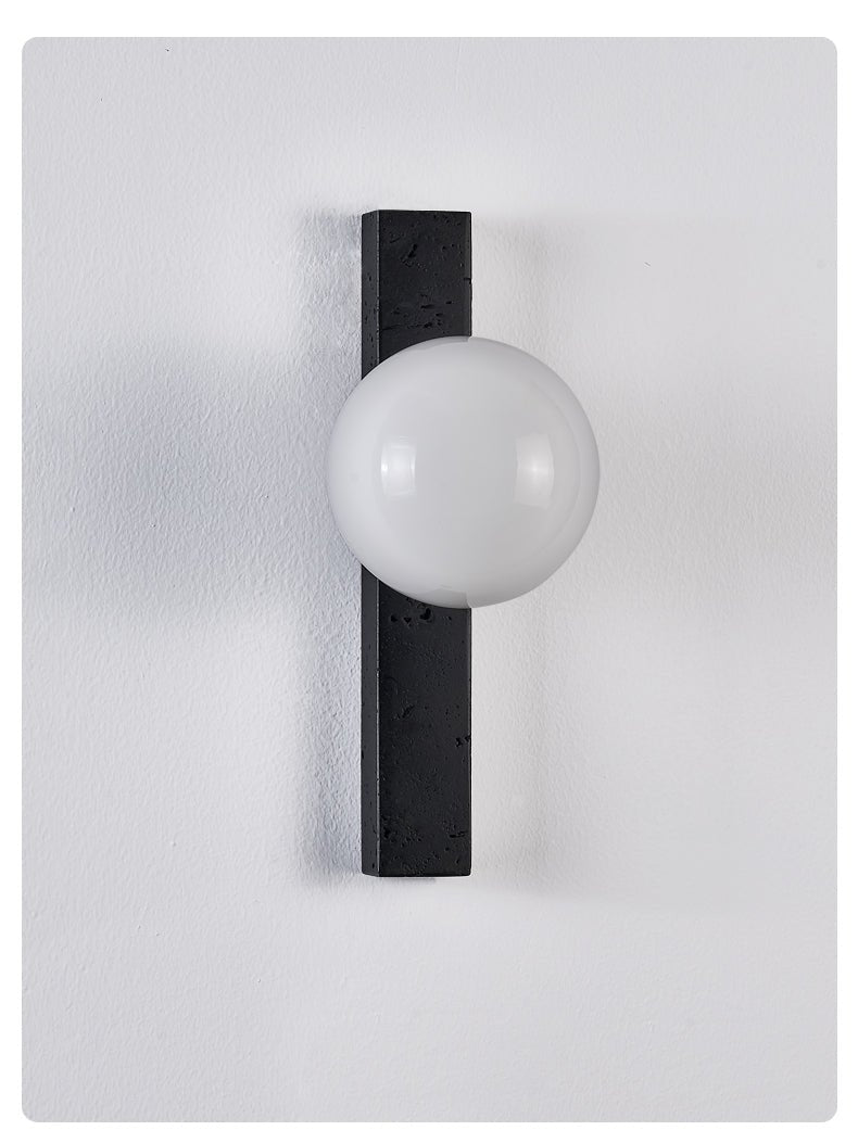 Balanced Globe Sconce