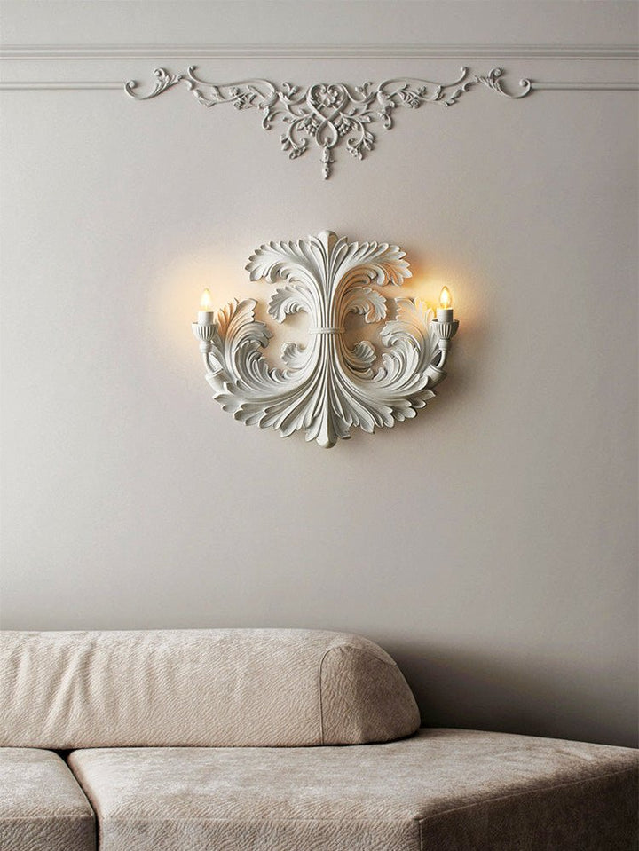 Baroque Blossom Wall Sconce