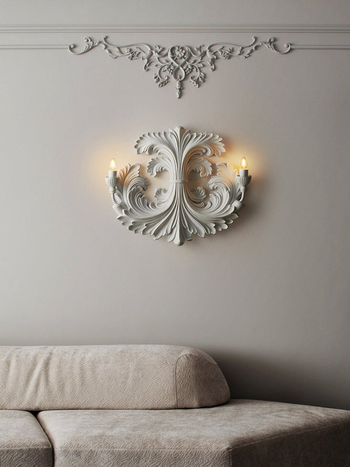 Baroque Blossom Wall Sconce