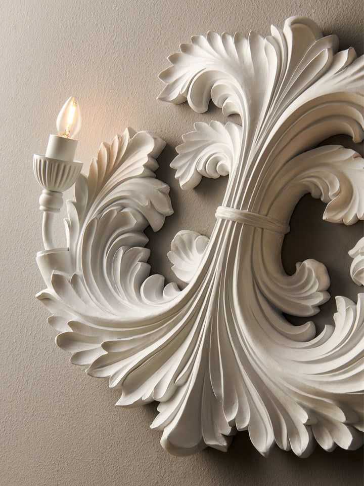 Baroque Blossom Wall Sconce