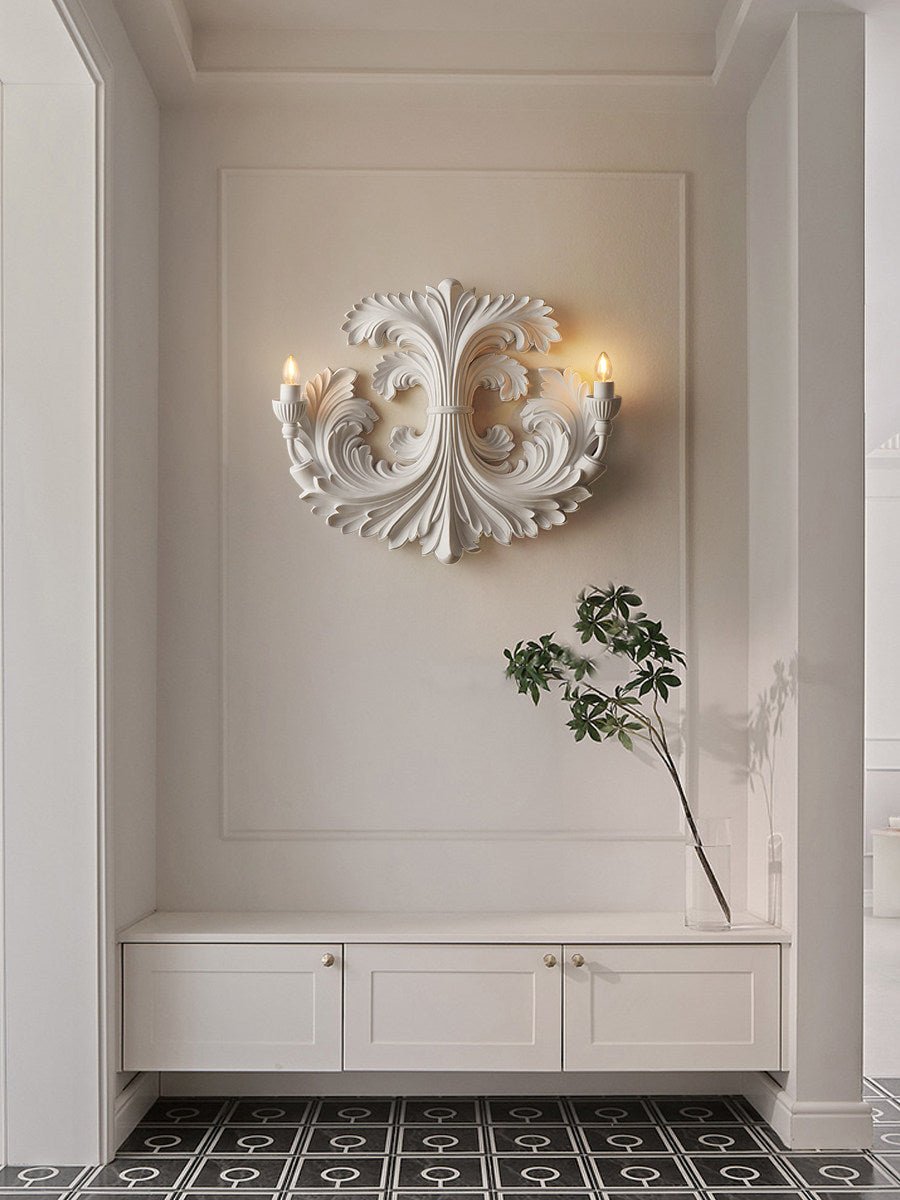 Baroque Blossom Wall Sconce