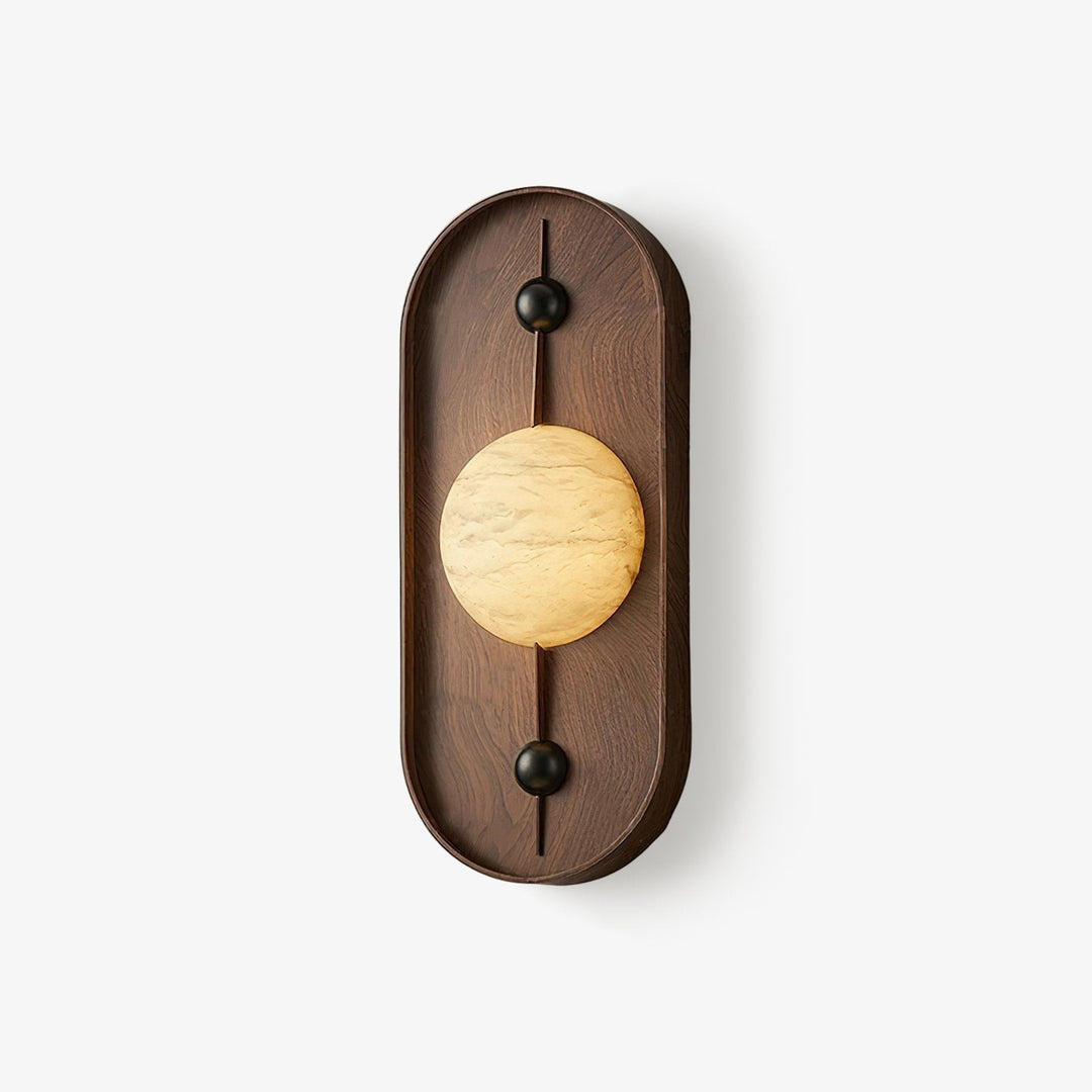 Bezel Alabaster Wall Lamp