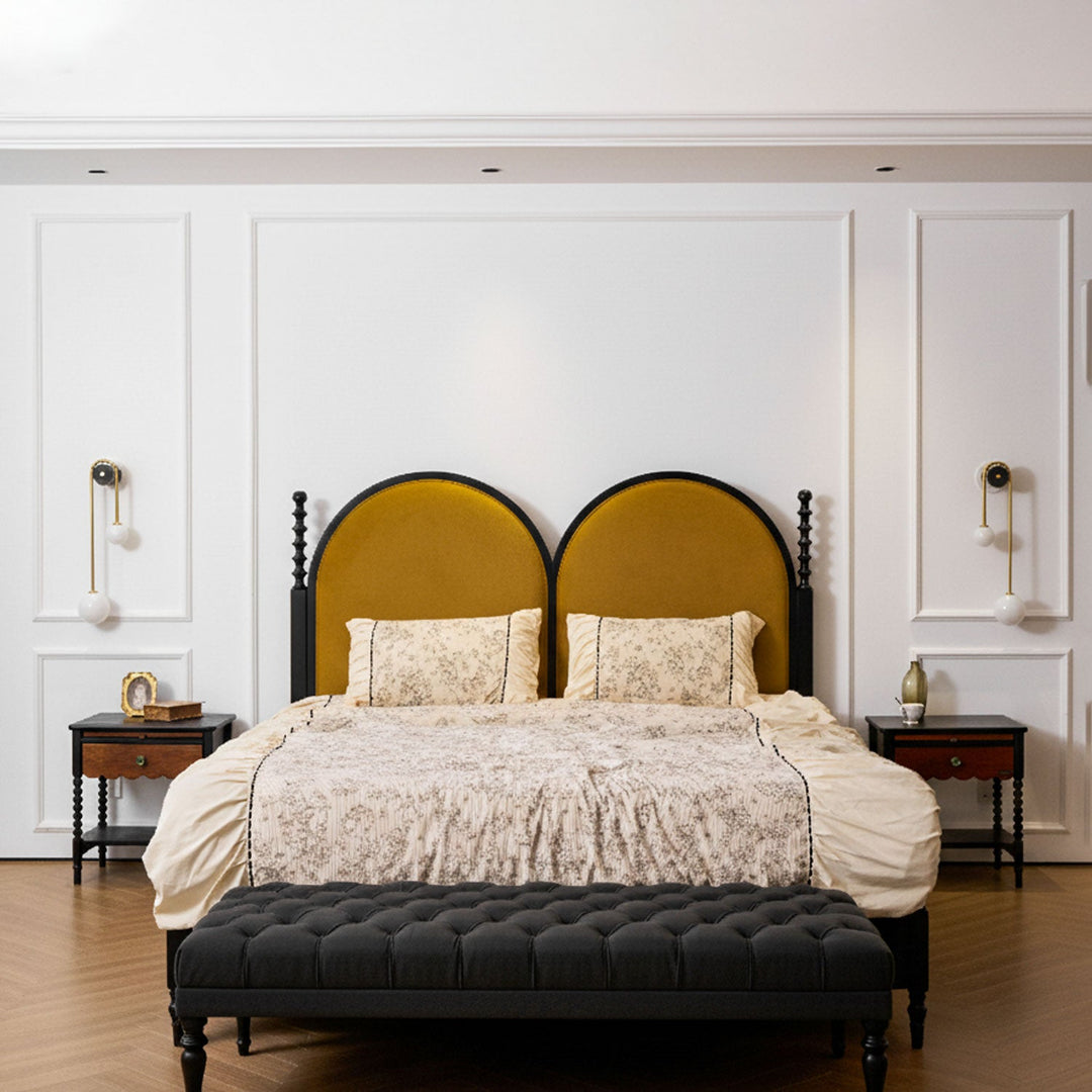 Brass Arc Wall Light