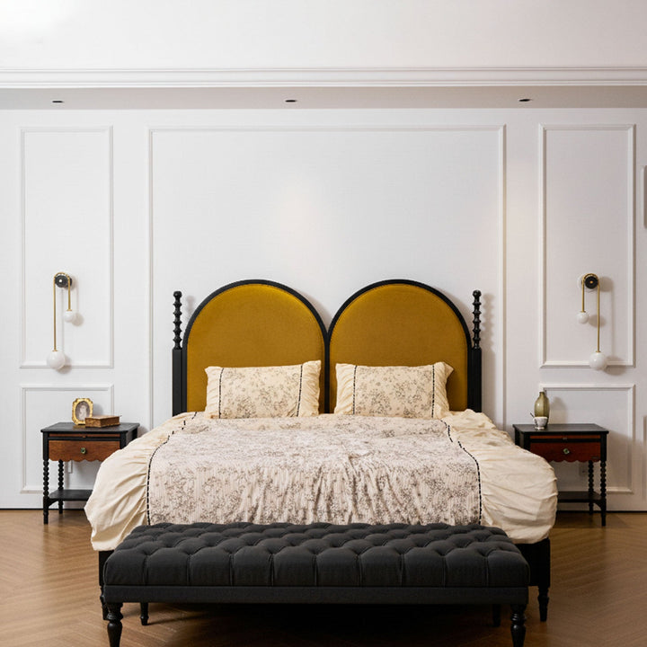 Brass Arc Wall Light