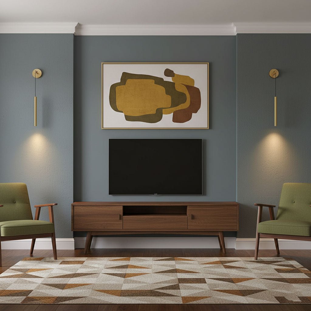 Brass Line Wall Light