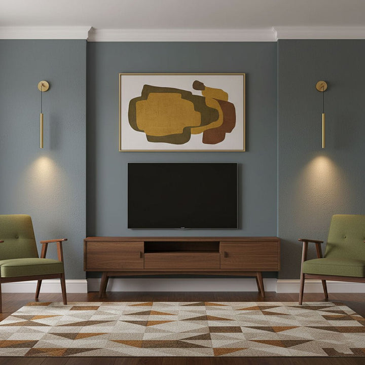 Brass Line Wall Light