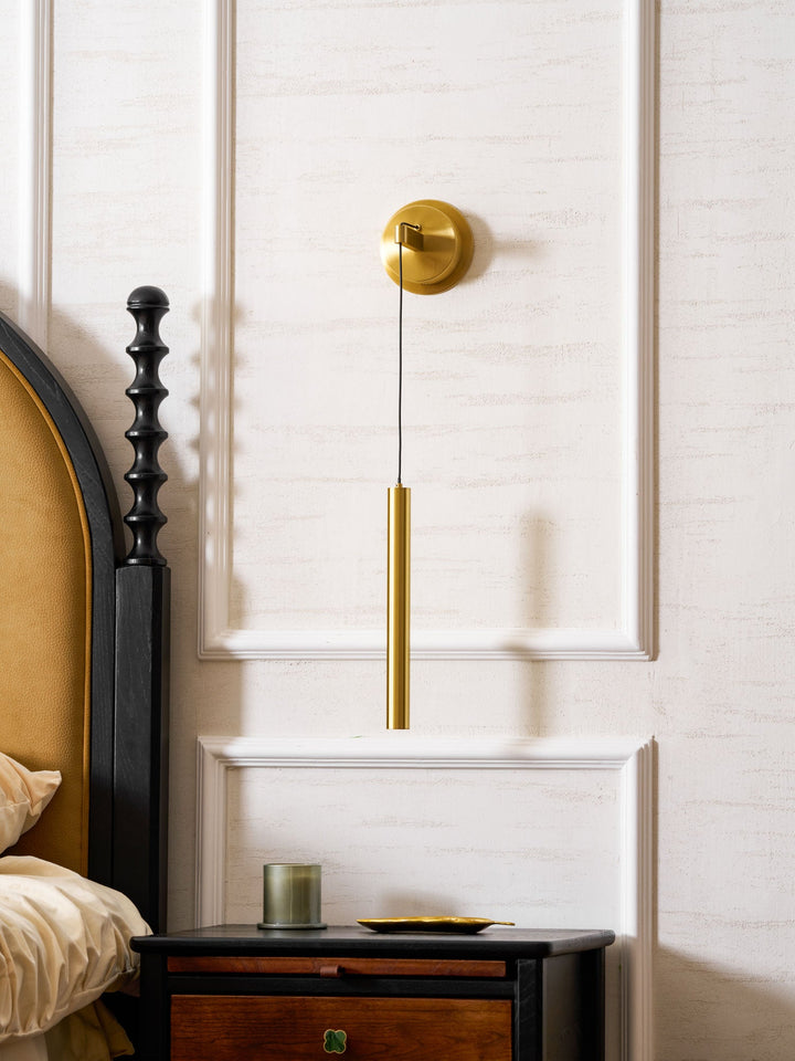 Brass Line Wall Light