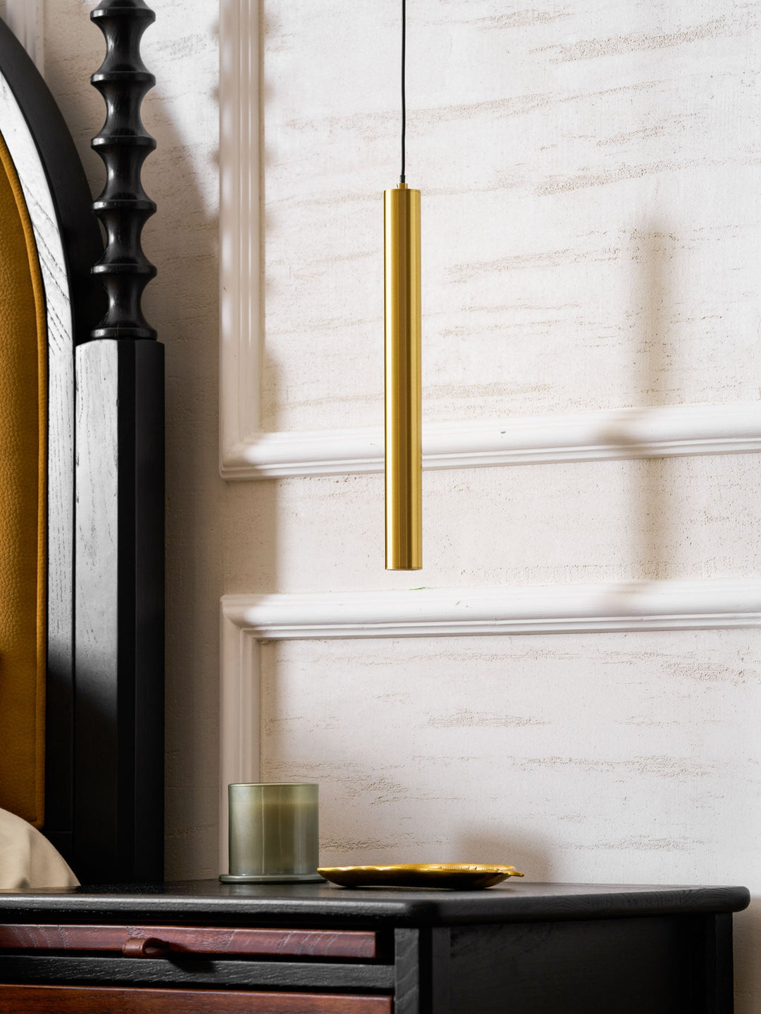 Brass Line Wall Light