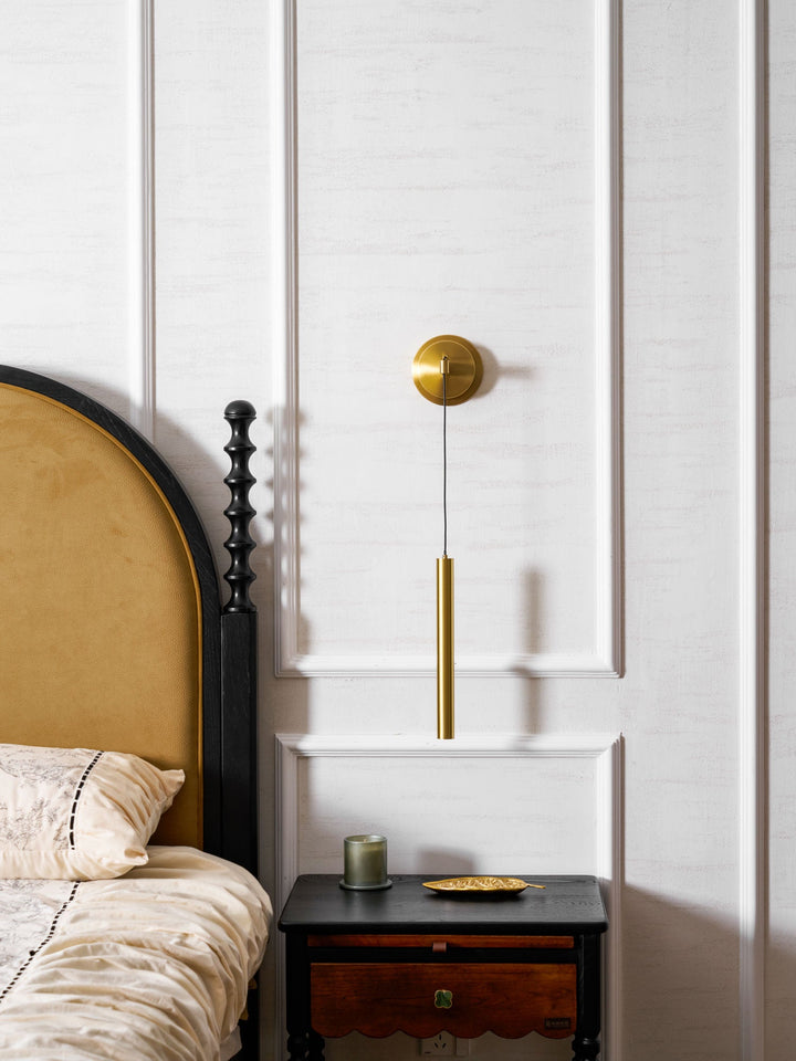 Brass Line Wall Light