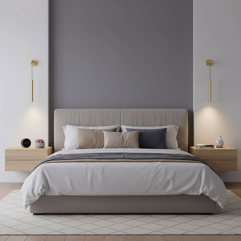 Brass Line Wall Light