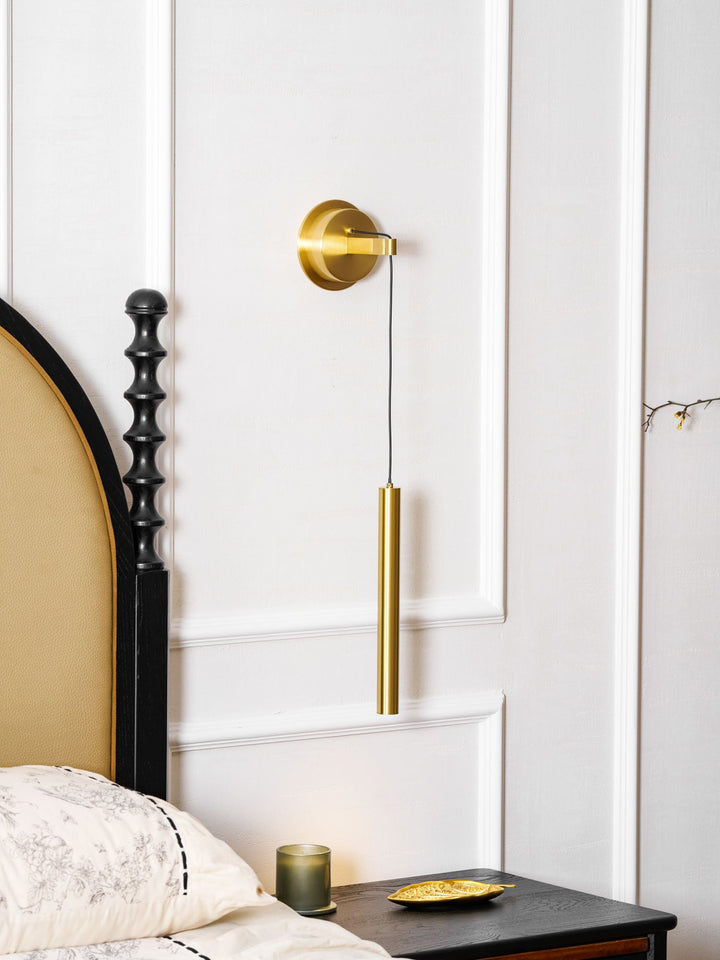 Brass Line Wall Light