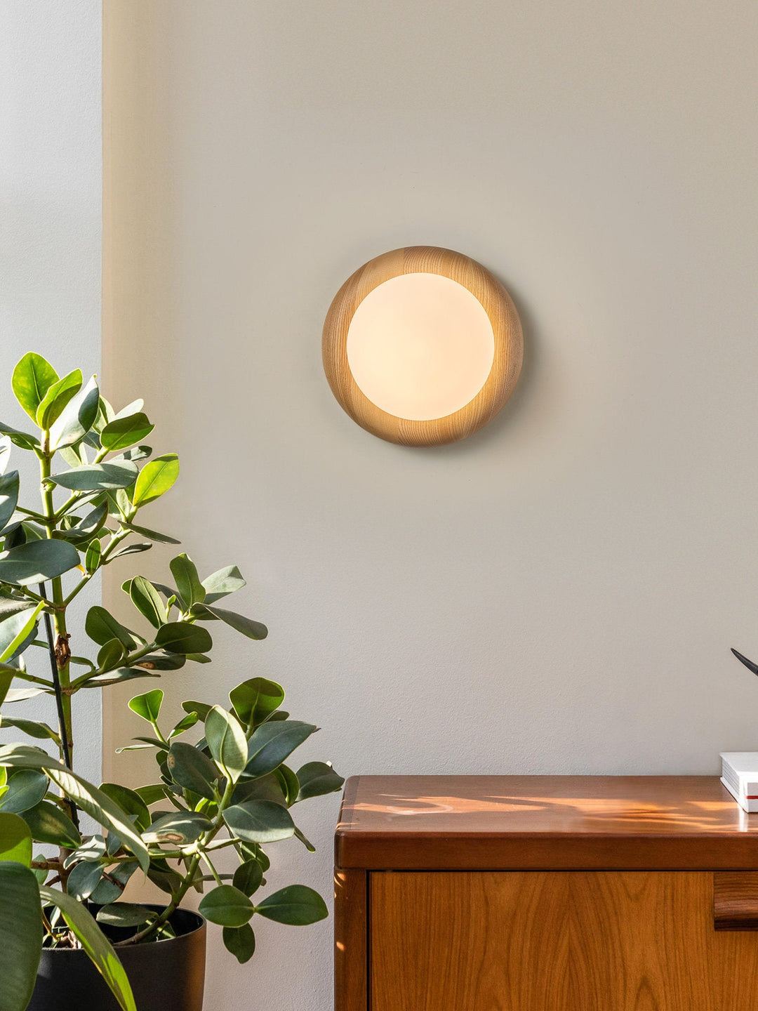 Brevin Wood Wall Sconce