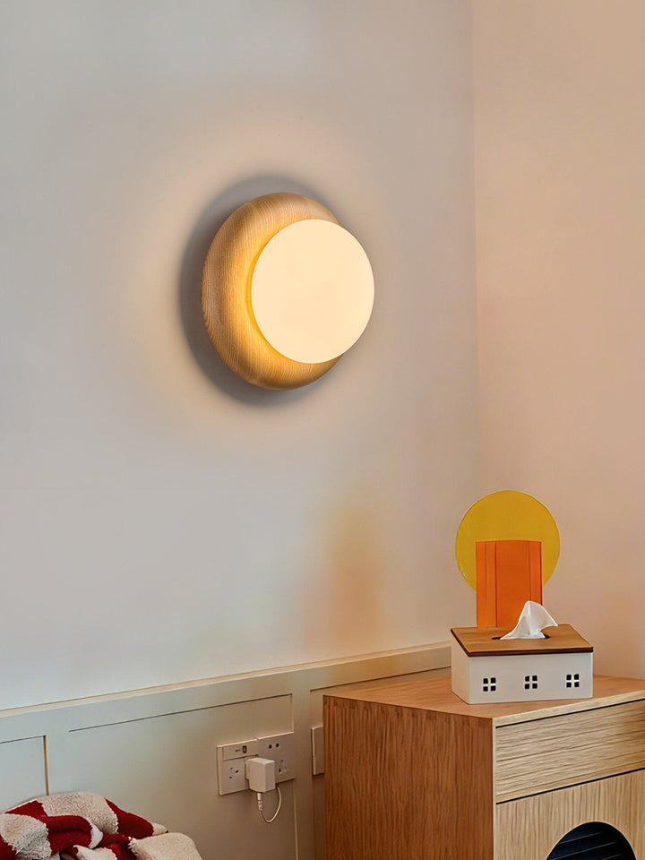 Brevin Wood Wall Sconce