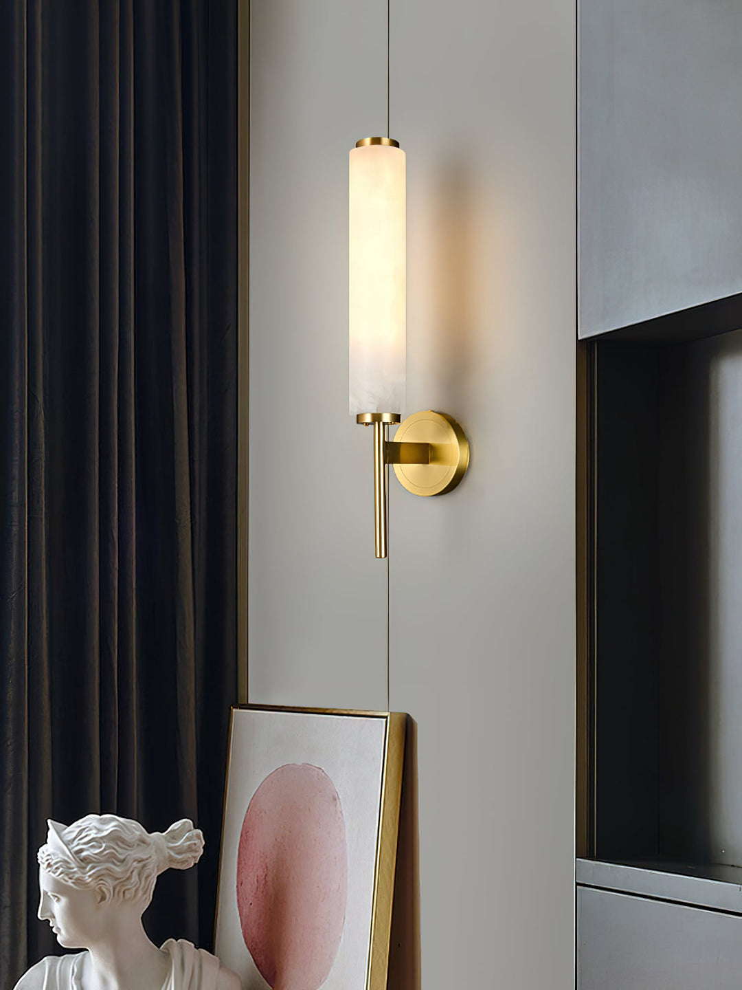Brindisi Alabaster Wall Sconce