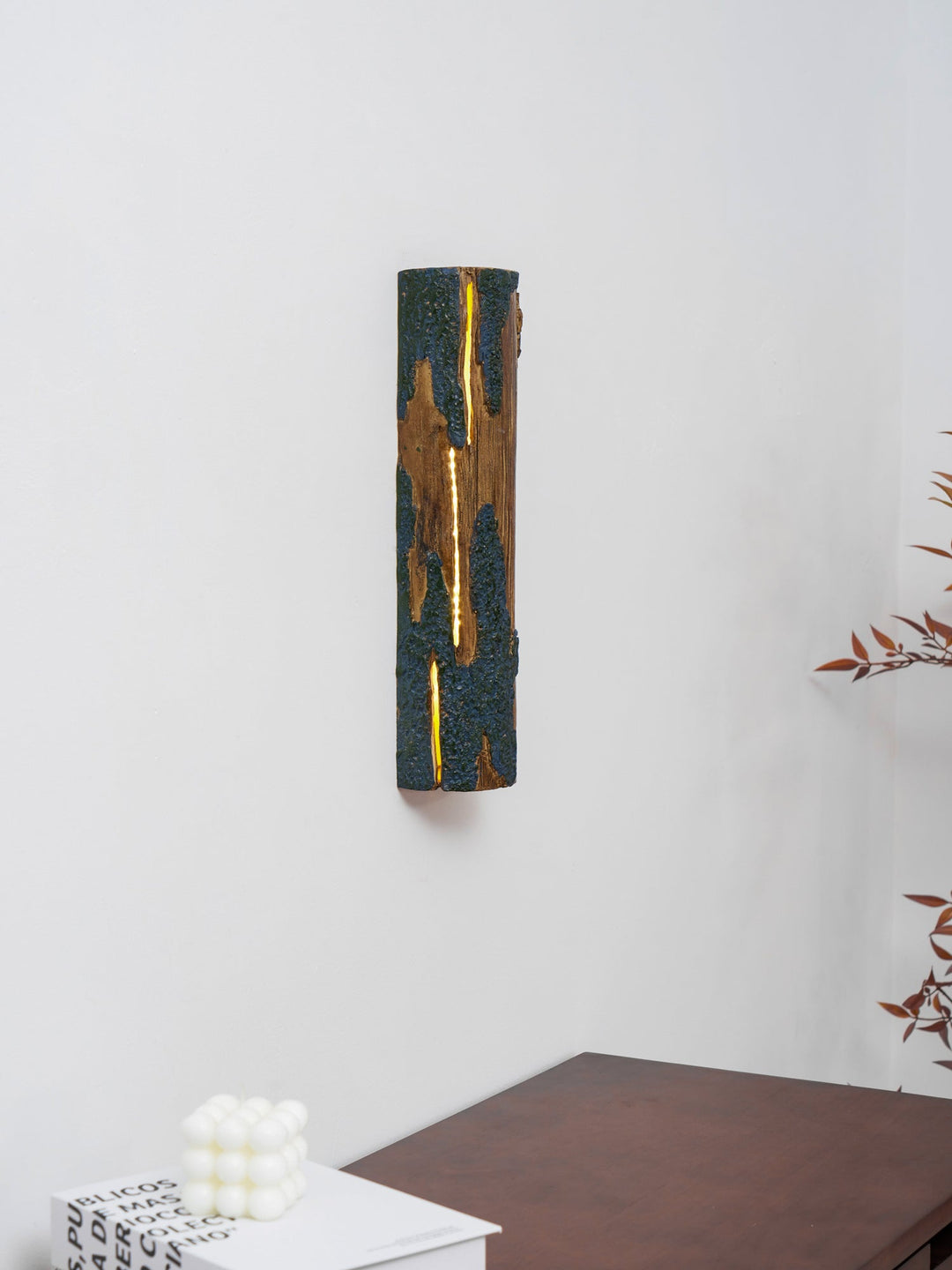 Broken Bark Wall Light